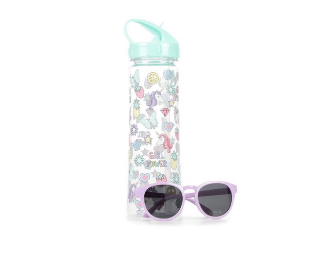 Capelli New York Water Bottle and Sunglasses Set in Summer Fun Icon color