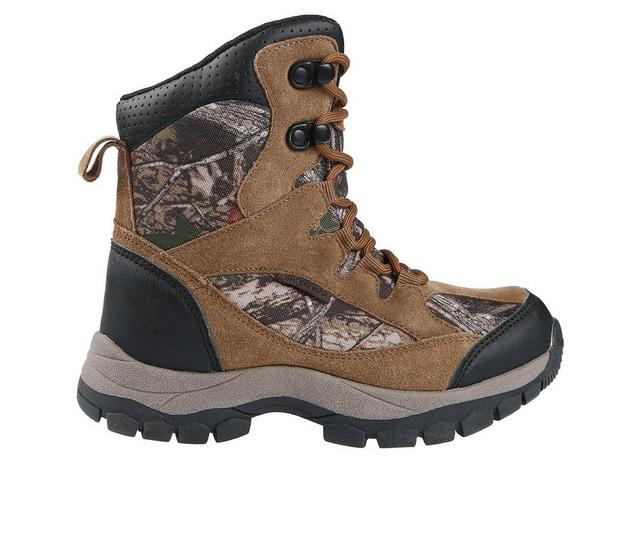 Boys' Northside Little Kid Renegage Waterproof Winter Boots in Tan Camo color