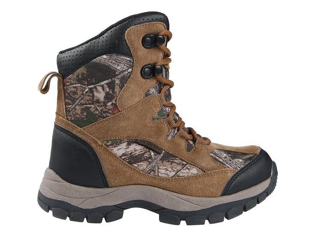 Boys' Northside Big Kid Renegade Waterproof Winter Boots in Tan Camo color