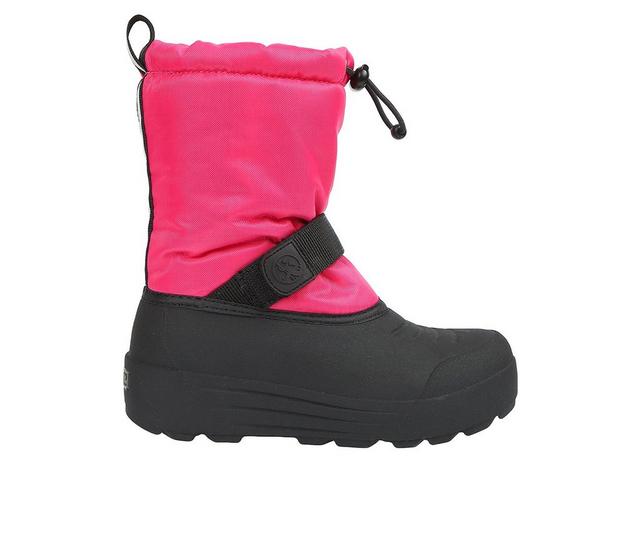 Girls' Northside Little Kid & Big Kid Frosty Winter Boots in Berry color