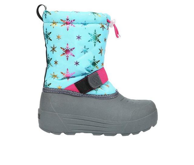 Girls' Northside Toddler Frosty Winter Boots in Blue Multi color