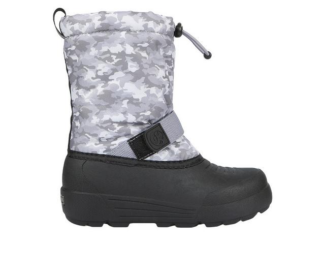 Boys' Northside Toddler Frosty Winter Boots in Gray Camo color