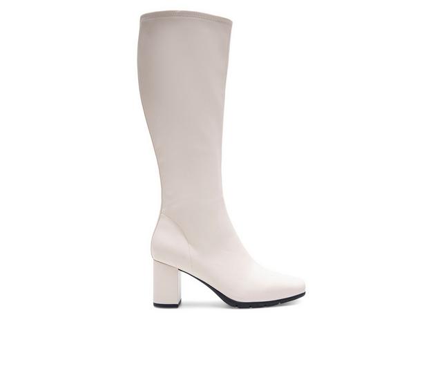 Women's Aerosoles Micah Knee High Boots in Eggnog color