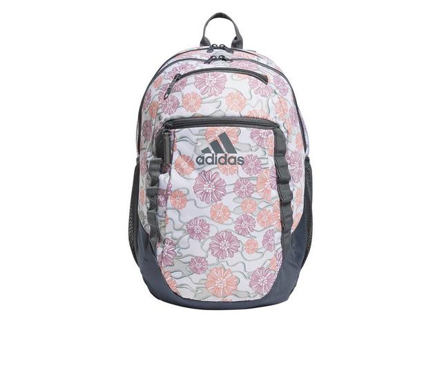 Adidas Excel VI Backpack in Floral/Clay color