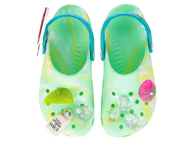 Adults' Crocs Classic Margaritaville Clogs in Lime color