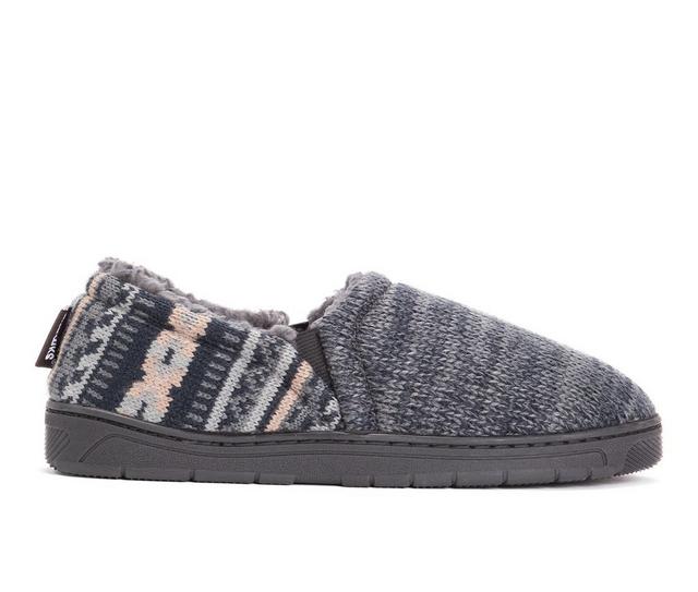 MUK LUKS Men's Christopher Slippers in Dark Sapphire color