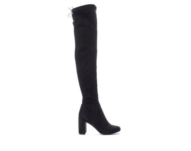 Women's Chinese Laundry King Over-The-Knee Boots in Black color