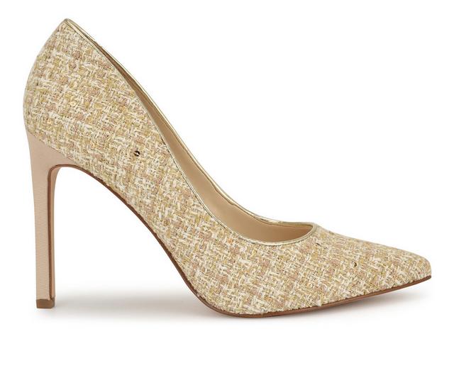 Women's Nine West Tatiana Stiletto Pumps in Natural Multi color