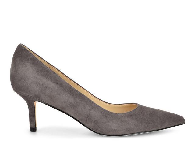 Women's Nine West Arlene Kitten Heel Pumps in Grey color