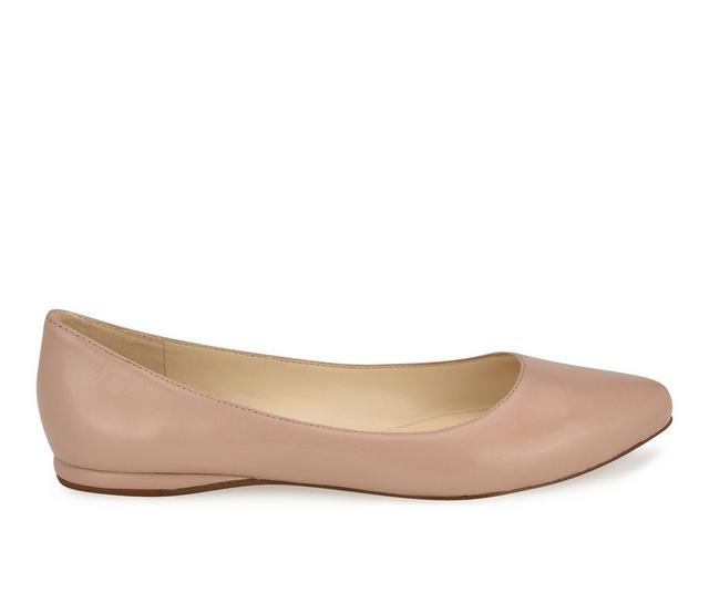 Women's Nine West Speakup Flats in Light Natural color