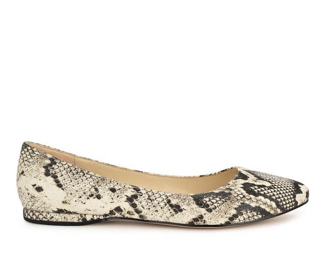 Women's Nine West Speakup Flats in Natural Multi color