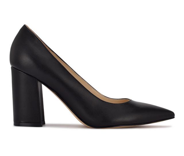 Women's Nine West Cara Pumps in Black color