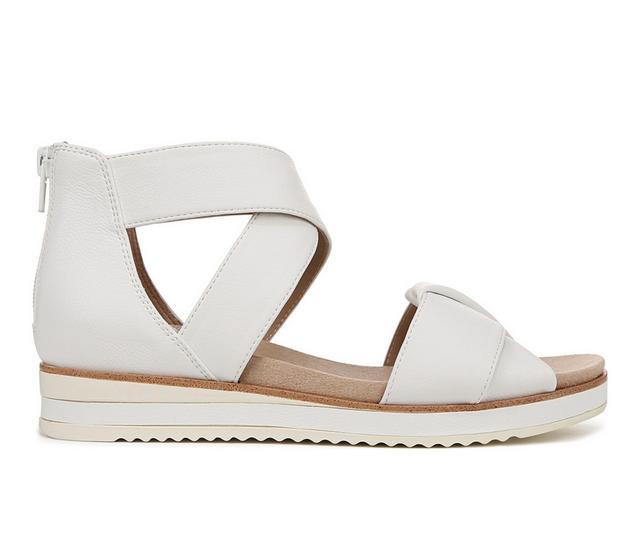 Women's LifeStride Zoom Sandals in Bright white color