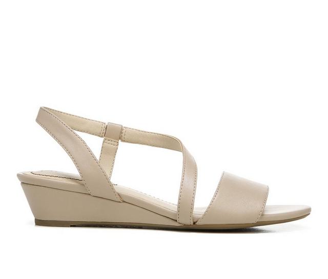 Women's LifeStride Yasmine Wedge Sandals in Tender Taupe color