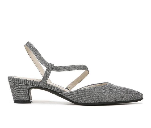 Women's LifeStride Minimalist Pumps in Pewter Rhine color