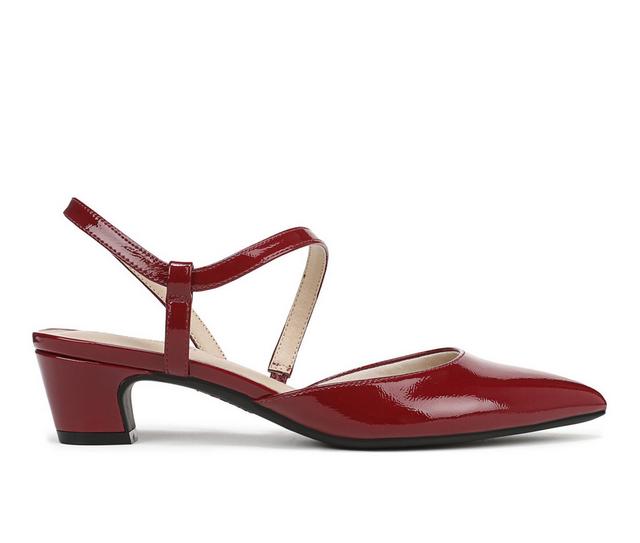 Women's LifeStride Minimalist Pumps in Dark Cherry color