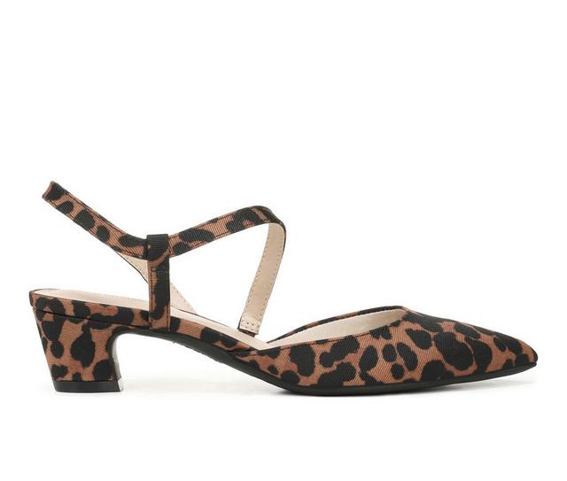 Women's LifeStride Minimalist Pumps in Brown Multi color