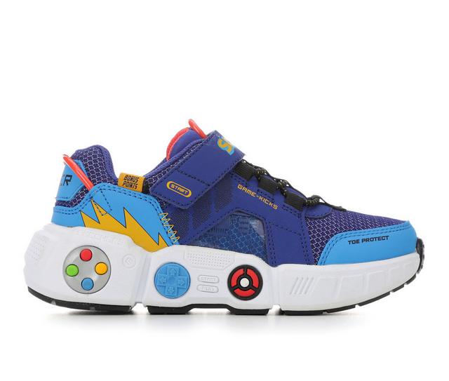 Boys' Skechers Little Kid & Big Kid Gametronix Running Shoes in RoyalBlue/Multi color