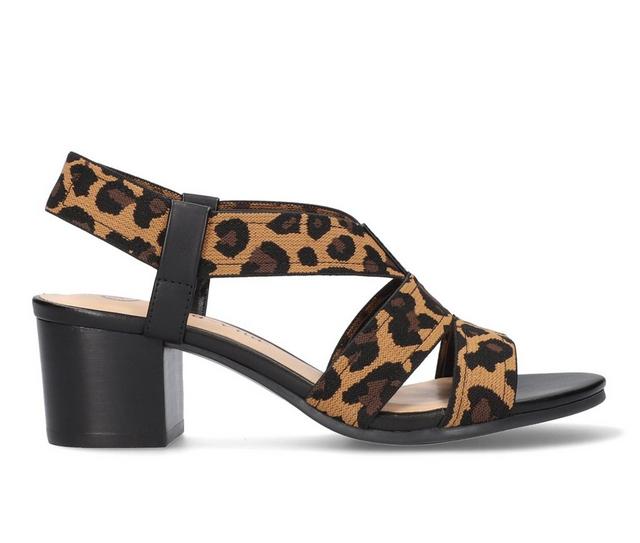 Women's Bella Vita Jodi Dress Sandals in Leopard Gore color