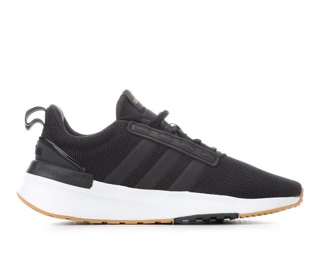 Women's Adidas Racer TR 21 Sustainable Training Shoes in Black/Gum color