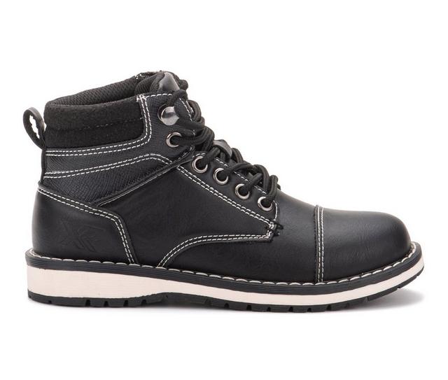 Boys' Xray Footwear Little Kid & Big Kid Ruben Lace-Up Boots in Black color