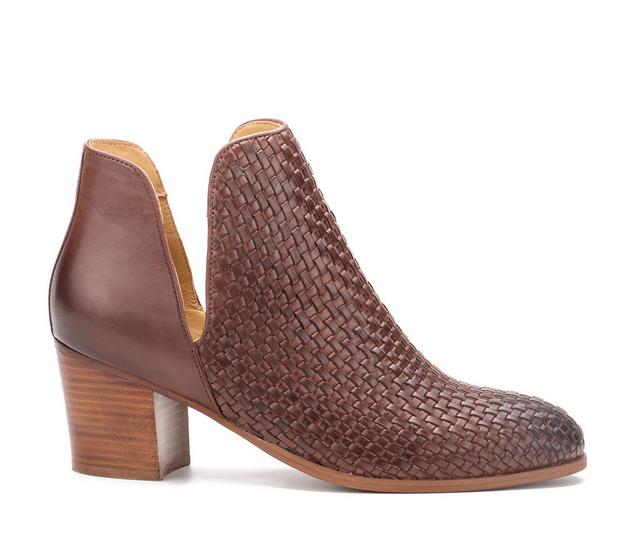 Women's Vintage Foundry Co Skyler Booties in Brown color