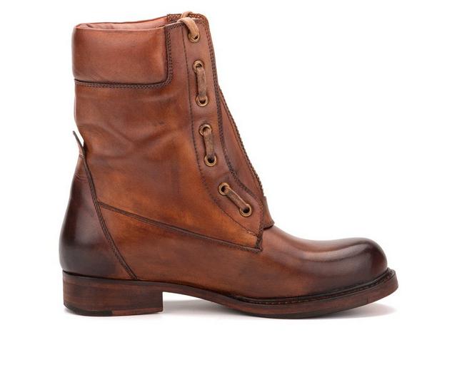 Women's Vintage Foundry Co Filo Modern Combat Boots in Tan color