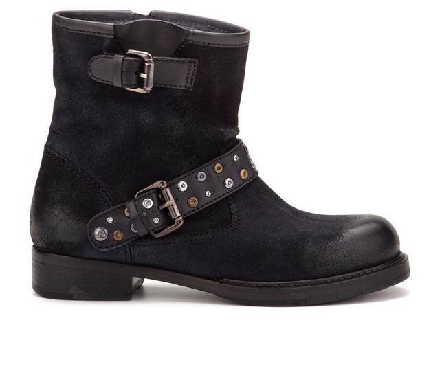 Women's Vintage Foundry Co Miriam Moto Boots in Black color