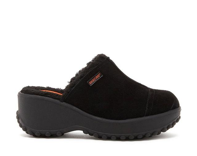 Women's Rocket Dog Fran Cozy Clogs in Black color