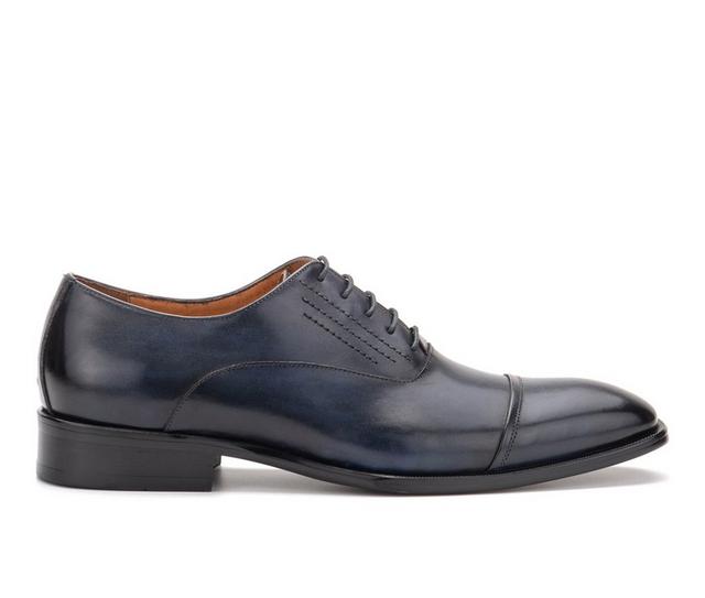Men's Vintage Foundry Co Pence Dress Oxfords in Navy color