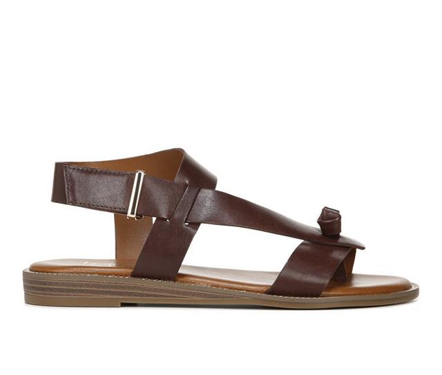 Women's Franco Sarto Glenni Sandals in Dark Brown color