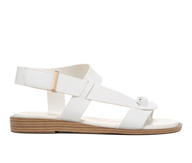 Women's Franco Sarto Glenni Sandals in White color