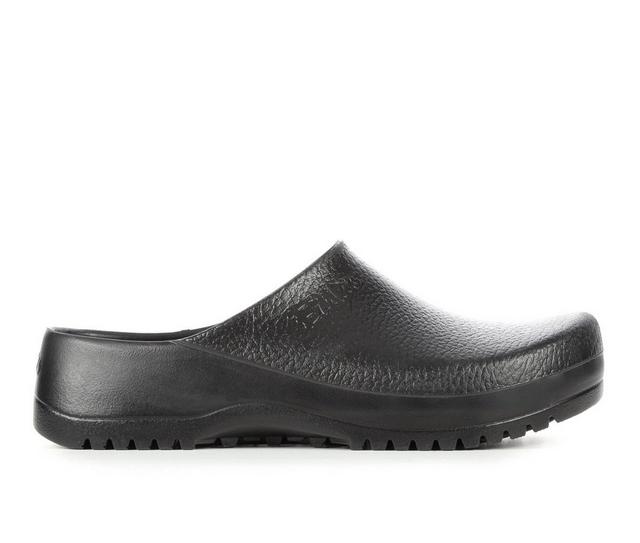 Adults' Birkenstock Super Birki Slip-Resistant Clogs in Black color