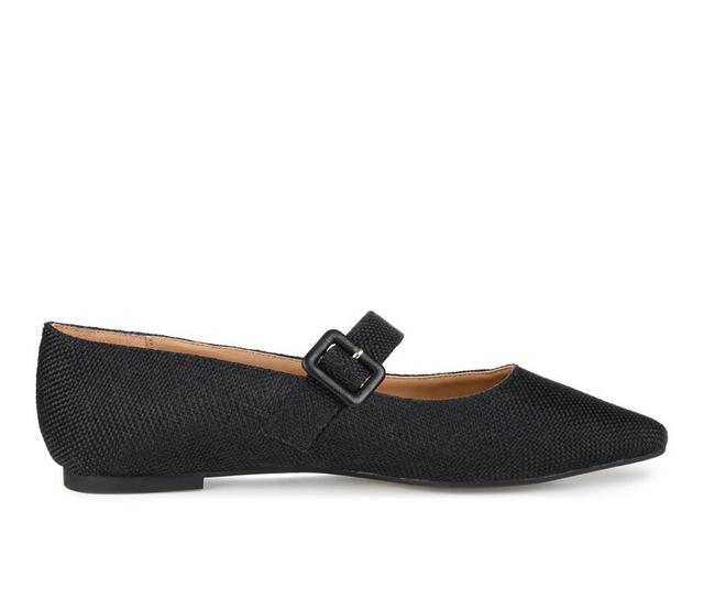 Women's Journee Collection Karissa Flats in Black color