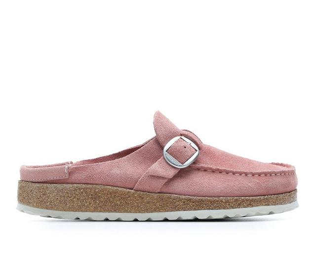 Women's Birkenstock Buckley Clogs in Pink color