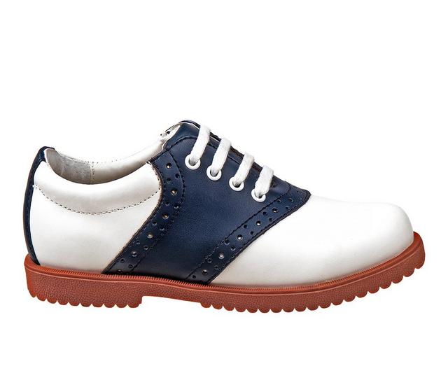 Women's Academie Gear Honor Oxfords in White Navy color