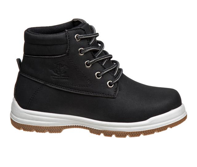 Boys' Beverly Hills Polo Club Little Kid Hiker Boots in Black color