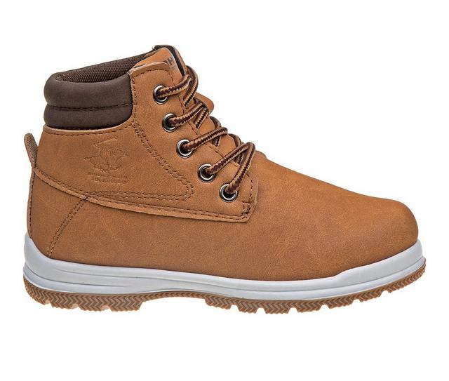 Boys' Beverly Hills Polo Club Toddler Hiker Boots in Tan color