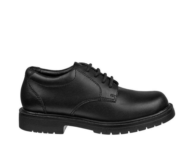 Boys' Academie Gear Big Kid Scholar School Shoes in Black color