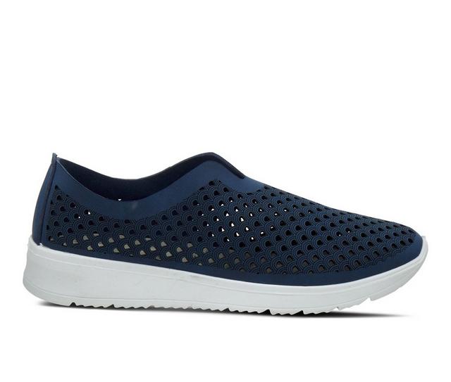 Women's Flexus Centrics Slip-On Shoes in Navy color