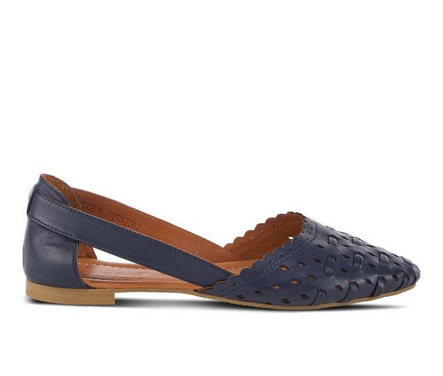 Women's SPRING STEP Delorse Flats in Navy color