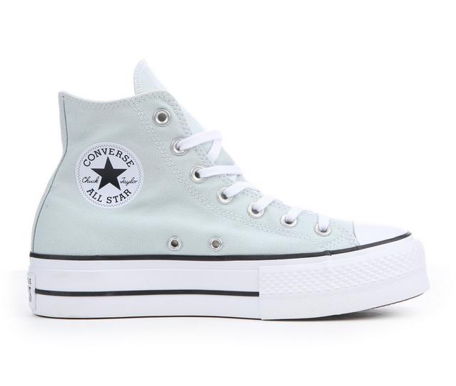 Women's Converse Chuck Taylor Seasonal Lift Hi Sustainable Platform Sneakers in You Dew You color