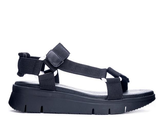 Women's Dirty Laundry Qwest Wedge Sandals in Black color