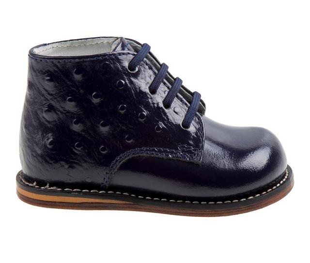 Girls' Josmo Infant & Toddler Baby First Walker Patent Boots in Navy Patent color