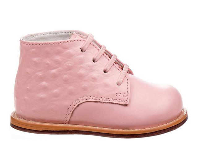 Girls' Josmo Infant & Toddler Baby First Walker Ostritch Boots in Pink Ostritch color