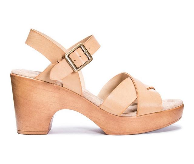 Women's CL By Laundry Amiya Platform Heels in Pale Nude color
