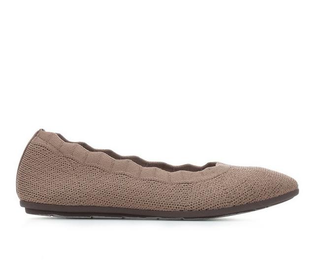 Women's Skechers Cleo 2.0 158343 Flats in Mocha color