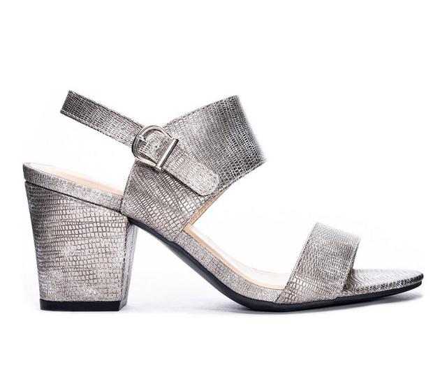 Women's CL By Laundry Spot On Dress Sandals in Pewter color