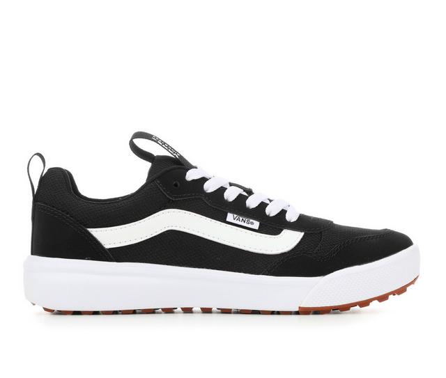 Women's Vans Range EXP Skate Shoes in Blk/Wht/Mesh color