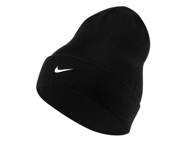 Nike Youth Swoosh Beanie in Black/White color